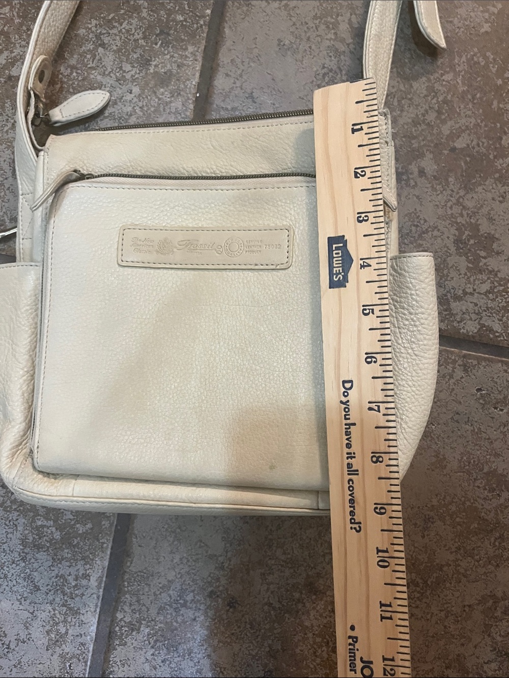 Vintage!  Y2K ! New American Classic Crossbody Pebble Leather bag it’s Amazing - Picture 13 of 14